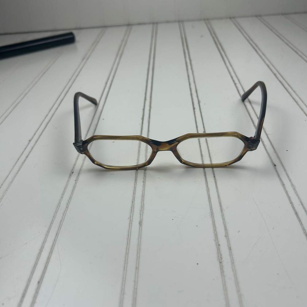 American Optical Tortoiseshell Rectangular Readin… - image 3